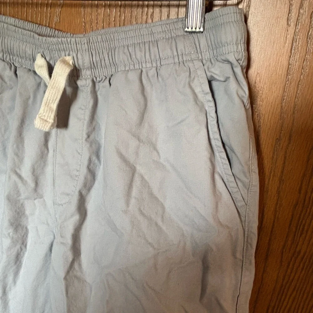Goodfellow & Co Light Gray Khaki Elastic Waist Shorts